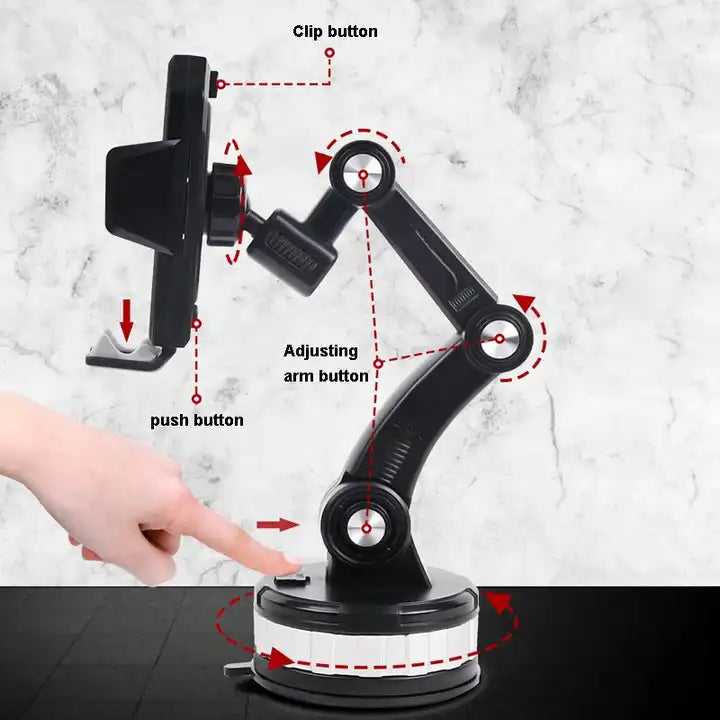 حامل الجوال للسياره عالي الثبات sc